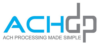 ACHDP ACH PROCESSING MADE SIMPLE logo