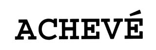 ACHEVÉ logo
