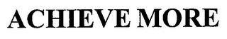 ACHIEVE MORE logo
