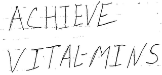 ACHIEVE VITAL-MINS logo