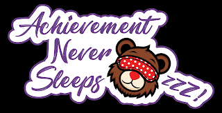 ACHIEVEMENT NEVER SLEEPS ZZZ! logo
