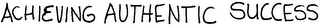 ACHIEVING AUTHENTIC SUCCESS logo