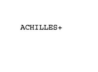 ACHILLES+ logo