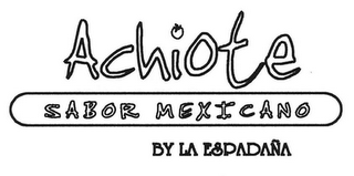ACHIOTE SABOR MEXICANO BY LA ESPADANA logo
