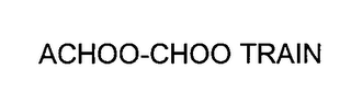 ACHOO-CHOO TRAIN logo