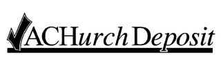 ACHURCH DEPOSIT logo