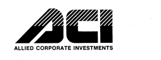 ACI ALLIED CORPORATE INVESTMENTS logo