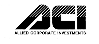 ACI ALLIED CORPORATE INVESTMENTS logo