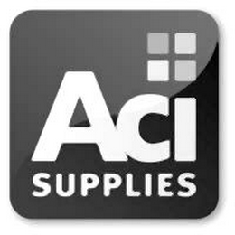 ACI SUPPLIES logo