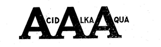 ACID ALKA AQUA logo
