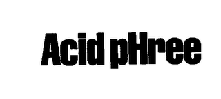 ACID PHREE logo