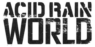 ACID RAIN WORLD logo