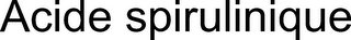 ACIDE SPIRULINIQUE logo