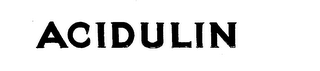 ACIDULIN logo
