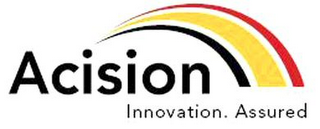 ACISION INNOVATION. ASSURED logo