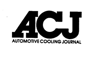 ACJ AUTOMOTIVE COOLING JOURNAL logo