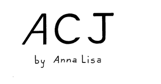ACJ BY ANNA LISA logo