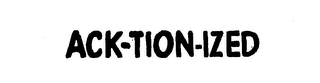 ACK-TION-IZED logo