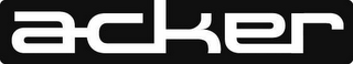 ACKER logo