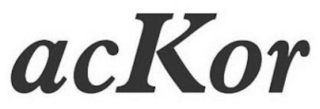 ACKOR logo