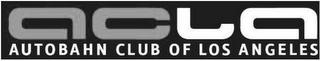 ACLA AUTOBAHN CLUB OF LOS ANGELES logo