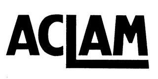 ACLAM logo