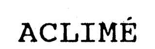 ACLIME logo
