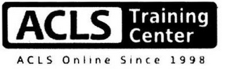 ACLS TRAINING CENTER ACLS ONLINE SINCE 1998 logo