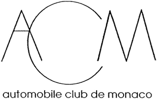 ACM AUTOMOBILE CLUB DE MONACO logo