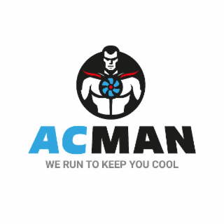 ACMAN WE RUN TO KEEP YOU COOL logo