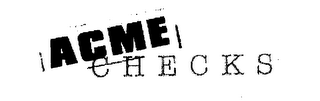 ACME CHECKS logo