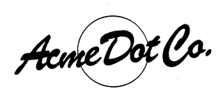 ACME DOT CO. logo