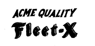 ACME QUALITY FLEET-X logo