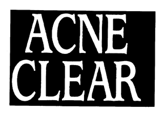 ACNE CLEAR logo