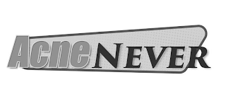 ACNE NEVER logo