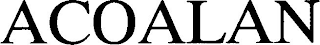 ACOALAN logo
