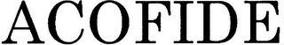 ACOFIDE logo