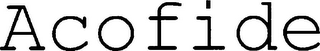 ACOFIDE logo