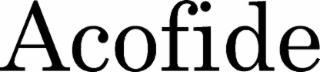 ACOFIDE logo