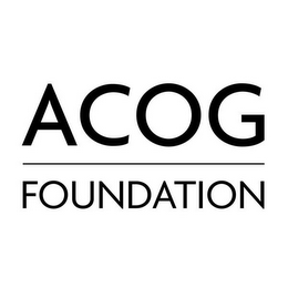 ACOG FOUNDATION logo