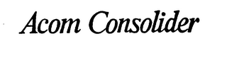 ACOM CONSOLIDER logo