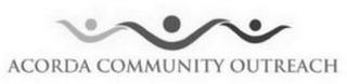ACORDA COMMUNITY OUTREACH logo