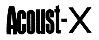 ACOUST-X logo