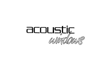 ACOUSTIC WINDOWS logo