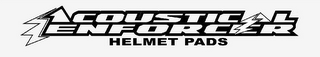 ACOUSTICAL ENFORCER HELMET PADS logo