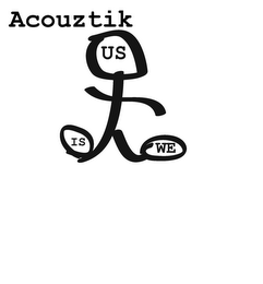 ACOUZTIK US IS WE logo