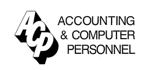 ACP ACCOUNTING & COMPUTER PERSONNEL logo