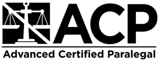 ACP ADVANCED CERTIFIED PARALEGAL logo