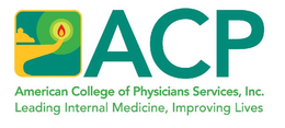 ACP AMERICAN COLLEGE OF PHYSICIANS SERVICES, INC. LEADING INTERNAL MEDICINE, IMPROVING LIVES logo
