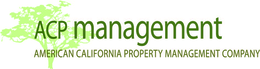 ACP AMERICAN MANAGEMENT AMERICAN CALIFORNIA PROPERTY MANAGEMENT COMPANY logo